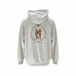 Hoodie sable au dos le logo Le Duo C&C deux silhouettes — un cowboy et une cowgirl encadrées par deux têtes de longhorn stylisées et le texte “COWBOY & CO – REFINED COUNTRY